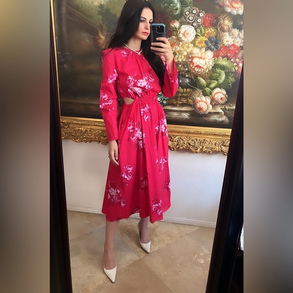 NWT Scoop Floral Dress - Picture 6 of 6